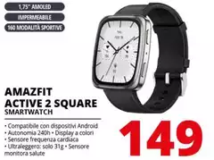 Amazfit - Active 2 Square Smartwatch 