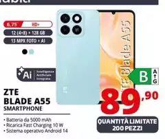 ZTE - Blade A55 Smartphone