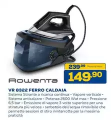 Rowenta - VR 8322 Ferro Caldaia