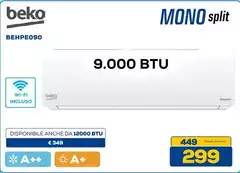 Beko - 9.000 BTU