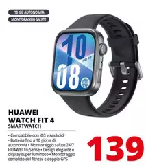 Huawei - Watch Fit 4 Smartwatch