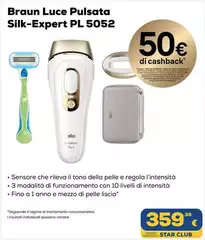 Braun -  Luce Pulsata Silk-expert PL 5052