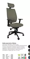  Sedia Ergonomica Melany