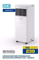 Olimpia splendid - Condizionatore Monoblocco Dolceclima Compact 8 5C Bianco