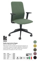 Kappa - Acer Predator Rift Essential Sedia Gaming PC Seduta Imbottita Nero, Blu