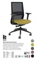 Sedia Ergonomica Karma 