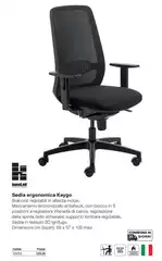 Sedia Ergonomica Keygo