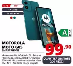 Motorola - Moto G05 Smartphone