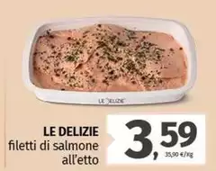 Le delizie - Filetti Di Salmone
