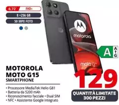 Motorola - Moto G15 Smartphone 