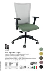 Sedia Ergonomica Kuper 