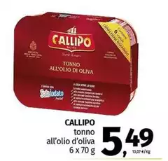 Callipo - Tonno All'Olio D'Oliva