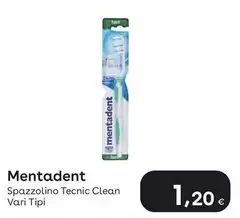 Mentadent - Spazzolino Tecnic Clean