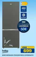 Beko - B3RCNE564HG FRIGORIFIERO COMBINATO