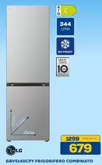 LG - GBV5140CPY Frigorifero Combinato