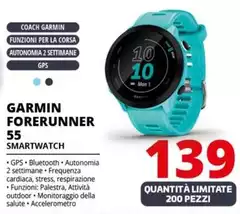 Garmin - Forerunner 55 Smartwatch