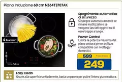 Samsung - NZ64T3707AK Piano cottura a induzione 4 Fornello(i)