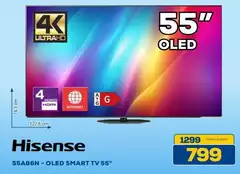 Hisense - 55A86N - Oled Smart TV 55"