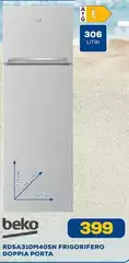 Beko - Rdsa310m40sn Frigorifero Doppia Porta