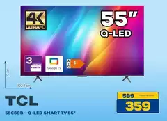 TCL - Q-led Smart Tv 55" 55C69B