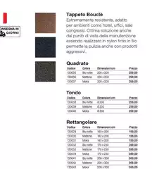 Tappeto Bouclé