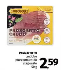 Parmacotto - Crudolce Prosciutto Crudo Stagionato