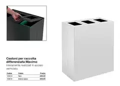 Cestoni Per Raccolta Differenziata Maximo
