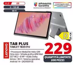 Lenovo - Tab Plus Tablet TB351FU 
