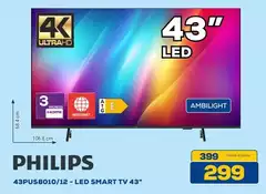 Philips - Led Smart Tv 43"