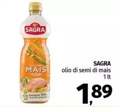 Sagra - Olio Di Semi Di Mais