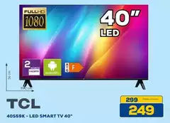 TCL - 40S59K - LED SMART TV 40"