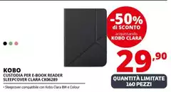 Kobo - Custodia Per E-Book Reader Sleepcover Clara CK06289 