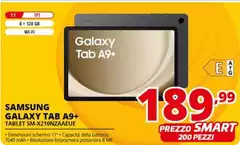 Samsung - Galaxy Tab A9+ Tablet SM-X210NZAAEUE