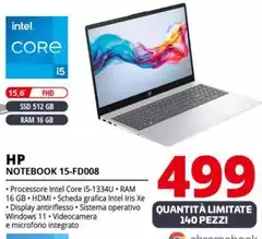 HP - Notebook 15-FD008