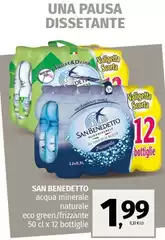 San Benedetto - Acqua Minerale Naturale Eco Green