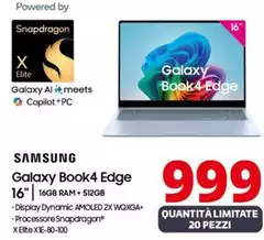 Samsung - Galaxy Book4 Edge 16"