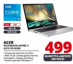 Acer - Notebook Aspire 3 A315-59-503M