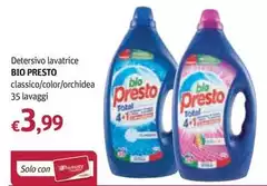Bio Presto - Detersivo Lavatrice