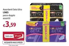 Lines - Assorbenti Seta Ultra Pacco Doppio