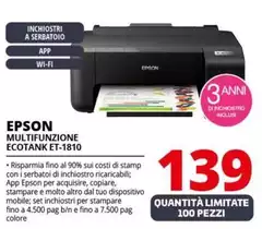 Epson - EcoTank ET-1810