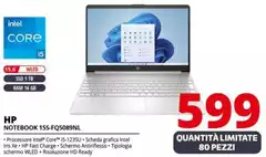 HP - Notebook 15S-FQ5089NL