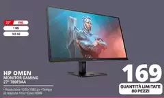 HP - Omen Monitor Gaming 27" 780F9AA