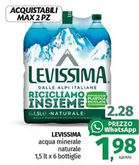 Levissima - Acqua Minerale Naturale