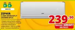 Zephir - Clima Monosplit ZAX9000 MY25