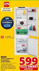 Beko - BCNA275E4SN Da Incasso 254 L E Bianco