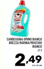 Omino Bianco - Candeggina Brezza Marina/Muschio Bianco