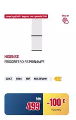 Hisense - Frigorifero RB390N4AWE