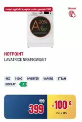 Hotpoint - Lavatrice NR849GWSAIT