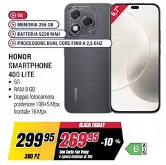 Honor - Smartphone Android 400 Lite