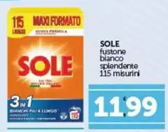 Sole - Fustone Bianco Splendente